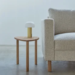 Pebble sidebord H40 cm, FSC-certificeret egetræ