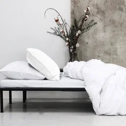 Percale sengetøj 140x220 cm hvid