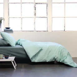 Percale sengetøj 140x220 cm ice