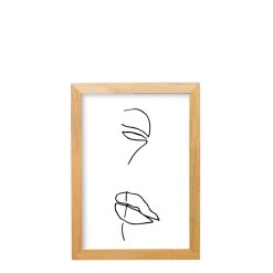 Photo billedramme i egetræ 21x30 cm