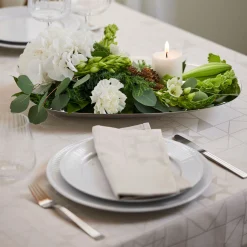 Plissé tallerken flad Ø24 cm