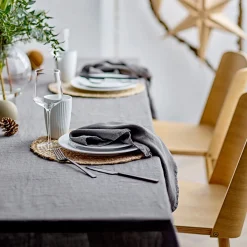 Pure Linen serviet earth 2 stk