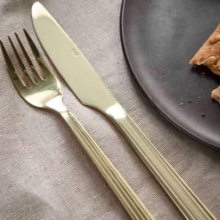 RAW bestiksæt 24 dele champagne