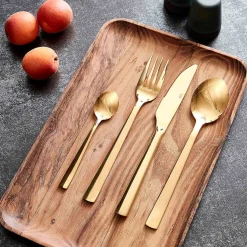 RAW bestiksæt 24 dele guldfarvet