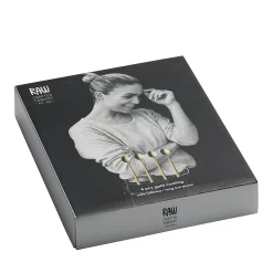 RAW cafe latte ske 4 stk. guld farve