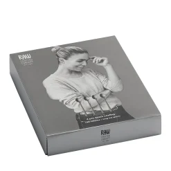 RAW cafe latte ske 4 stk. sort farve