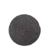 RAW dækkeserviet Ø38 cm sort siv