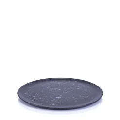 RAW frokosttallerken Ø23 cm sort spotted