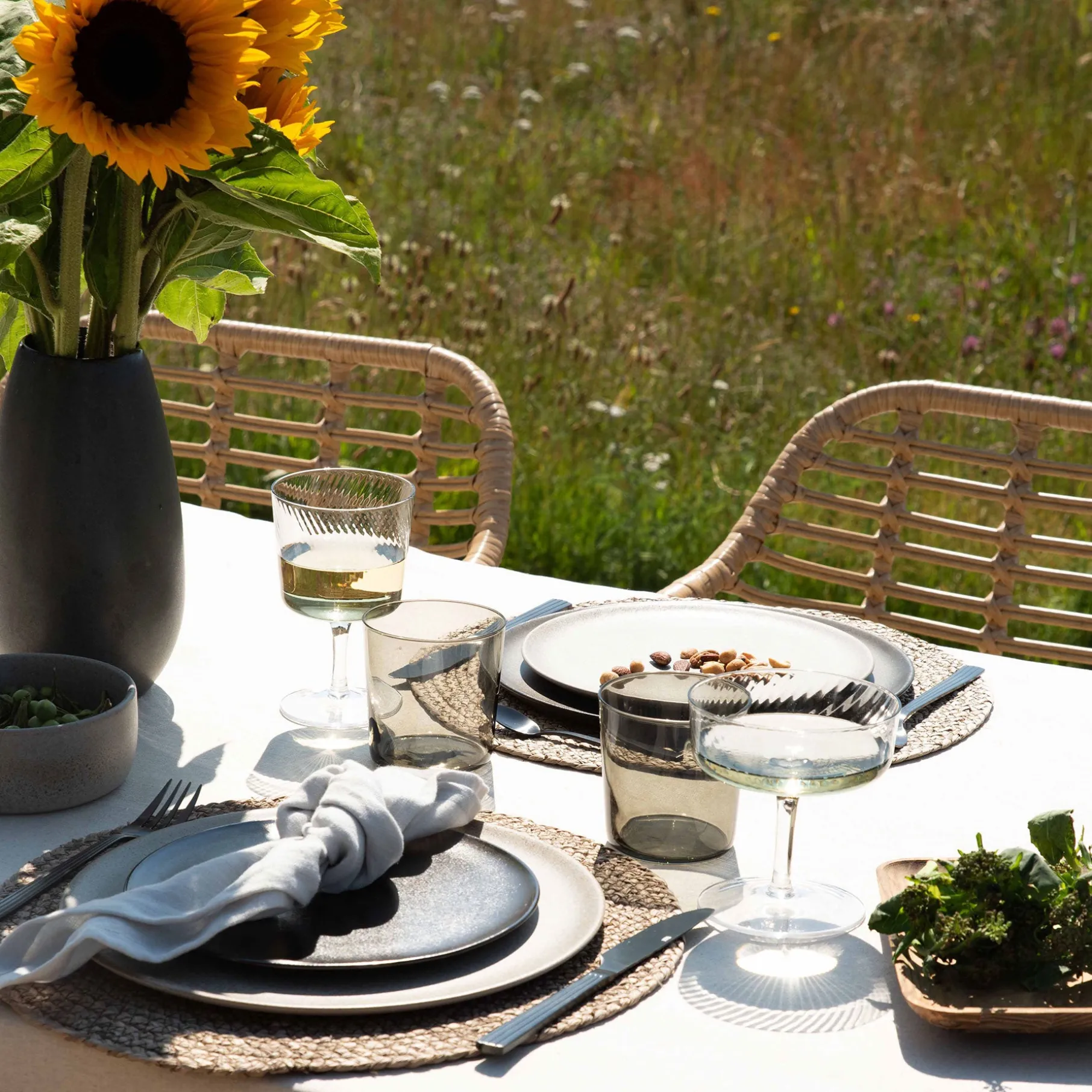 RAW frokosttallerken Ø23 cm sandy beige