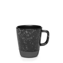 RAW krus m/hank 35 cl sort spotted