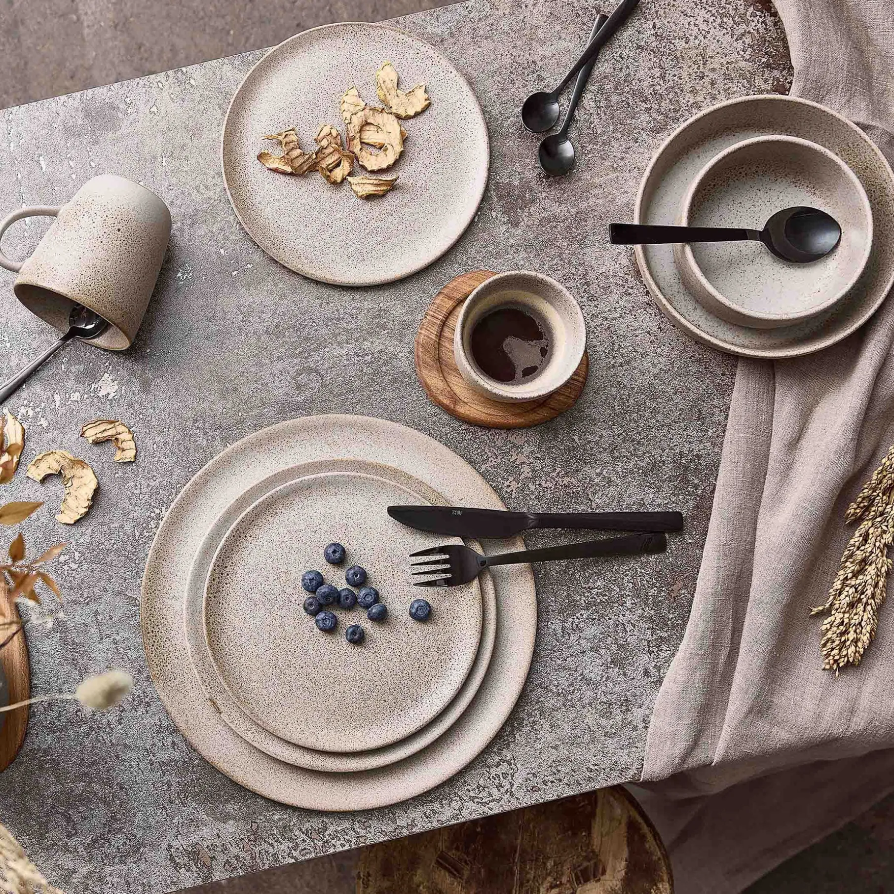 RAW middagstallerken Ø28 cm sandy beige