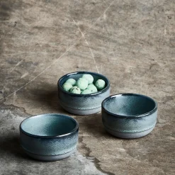 RAW miniskål 3 stk. northern green
