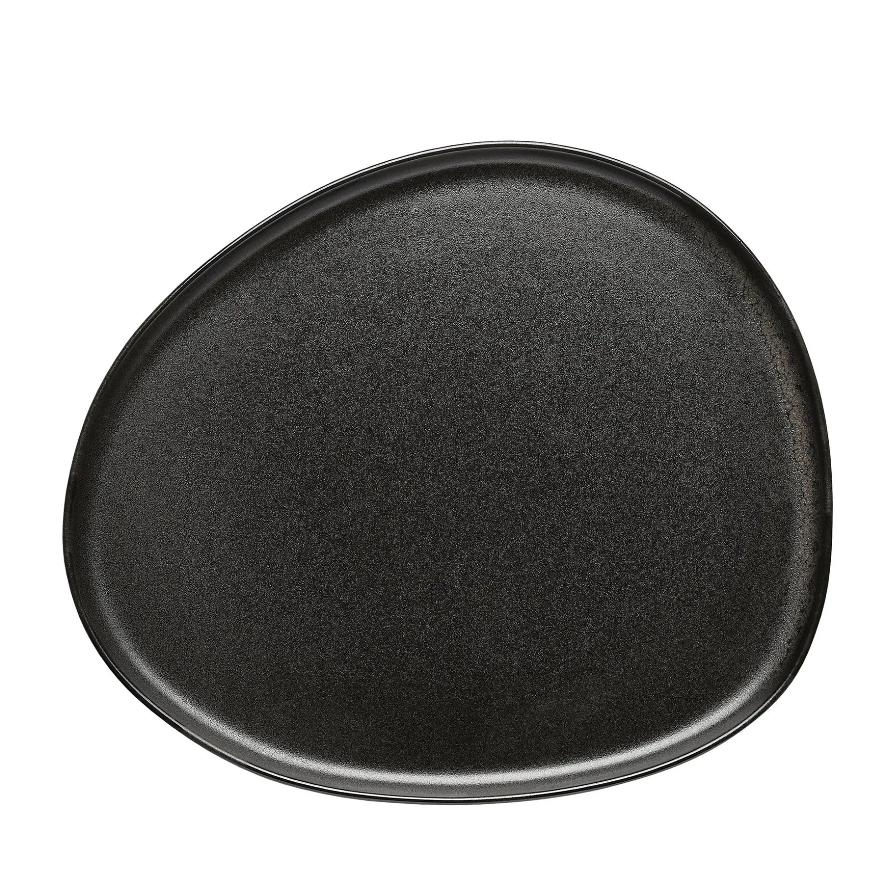 RAW Organic middagstallerken titanium black