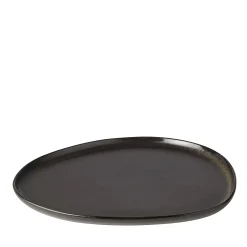 RAW Organic middagstallerken titanium black