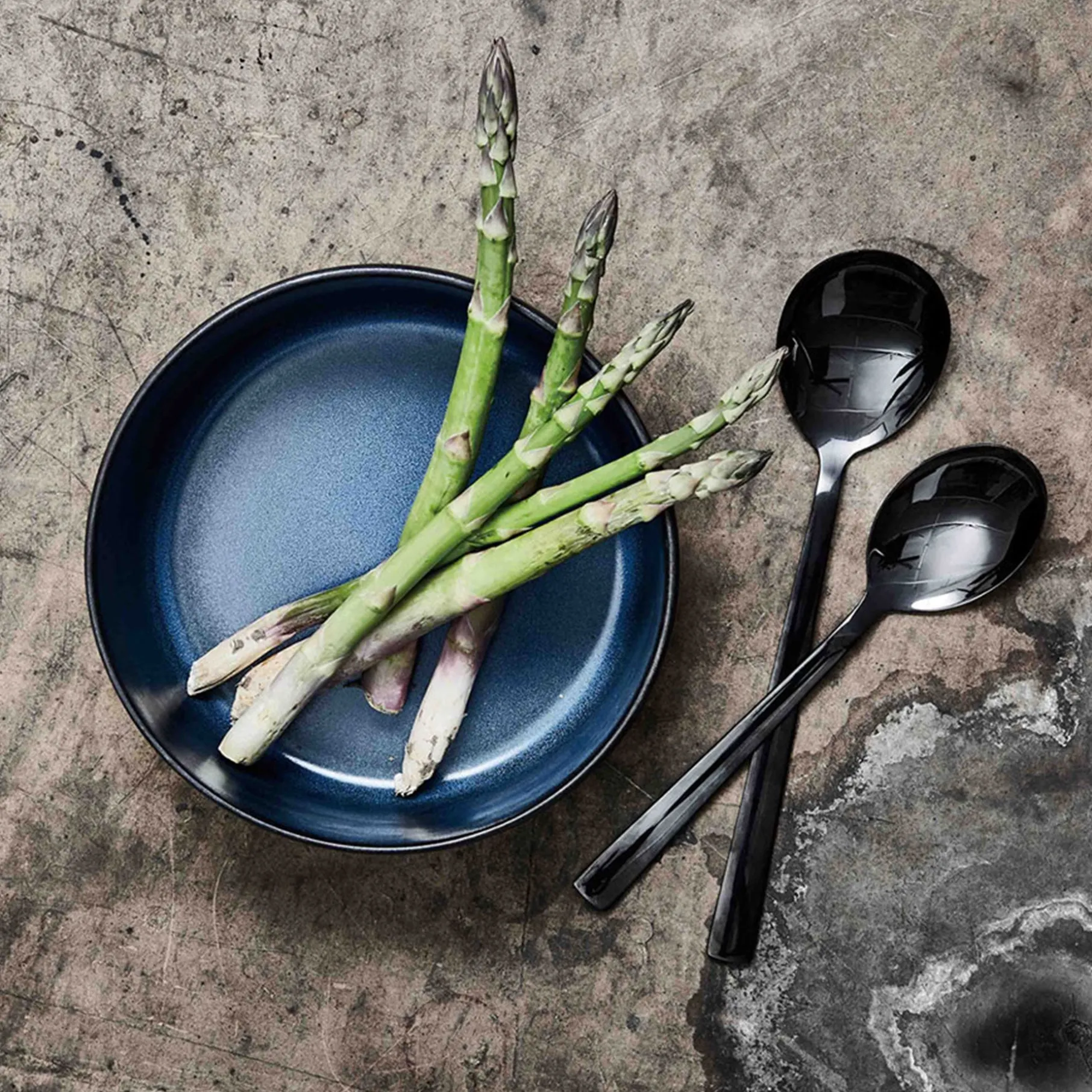 RAW skål 19,5 cm midnight blue 1 stk.