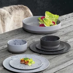 RAW skål Ø13,5 cm sort spotted