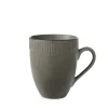 Relief krus 30 cl stentøj grå