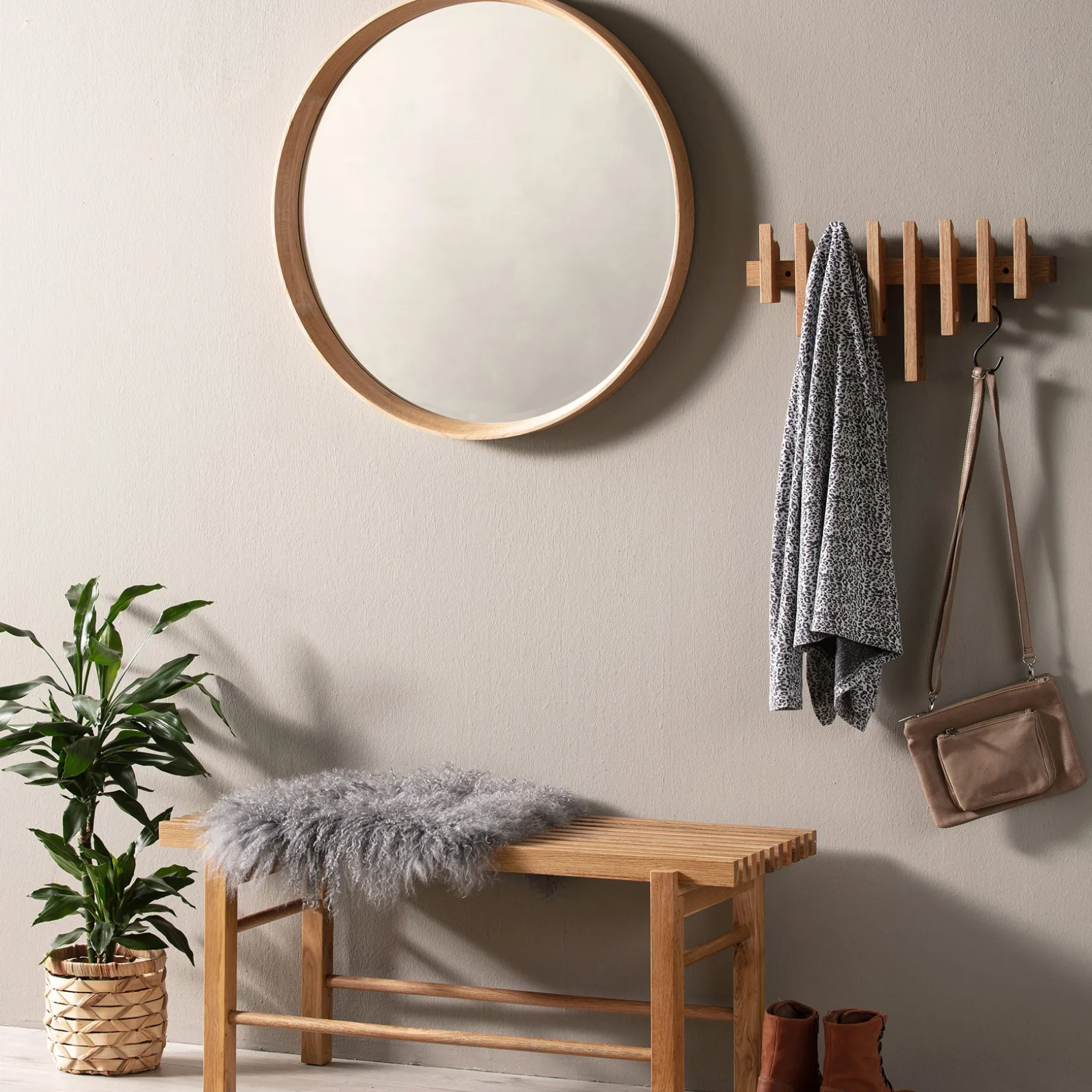 Samsø Vintage knagerække L50 cm