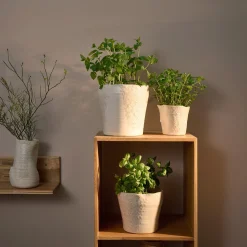 Sculpted urtepotte Ø19 cm