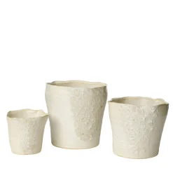 Sculpted urtepotte Ø19 cm