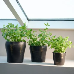 Sculpted urtepotte Ø19 cm