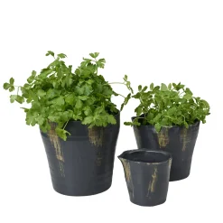 Sculpted urtepotte Ø19 cm