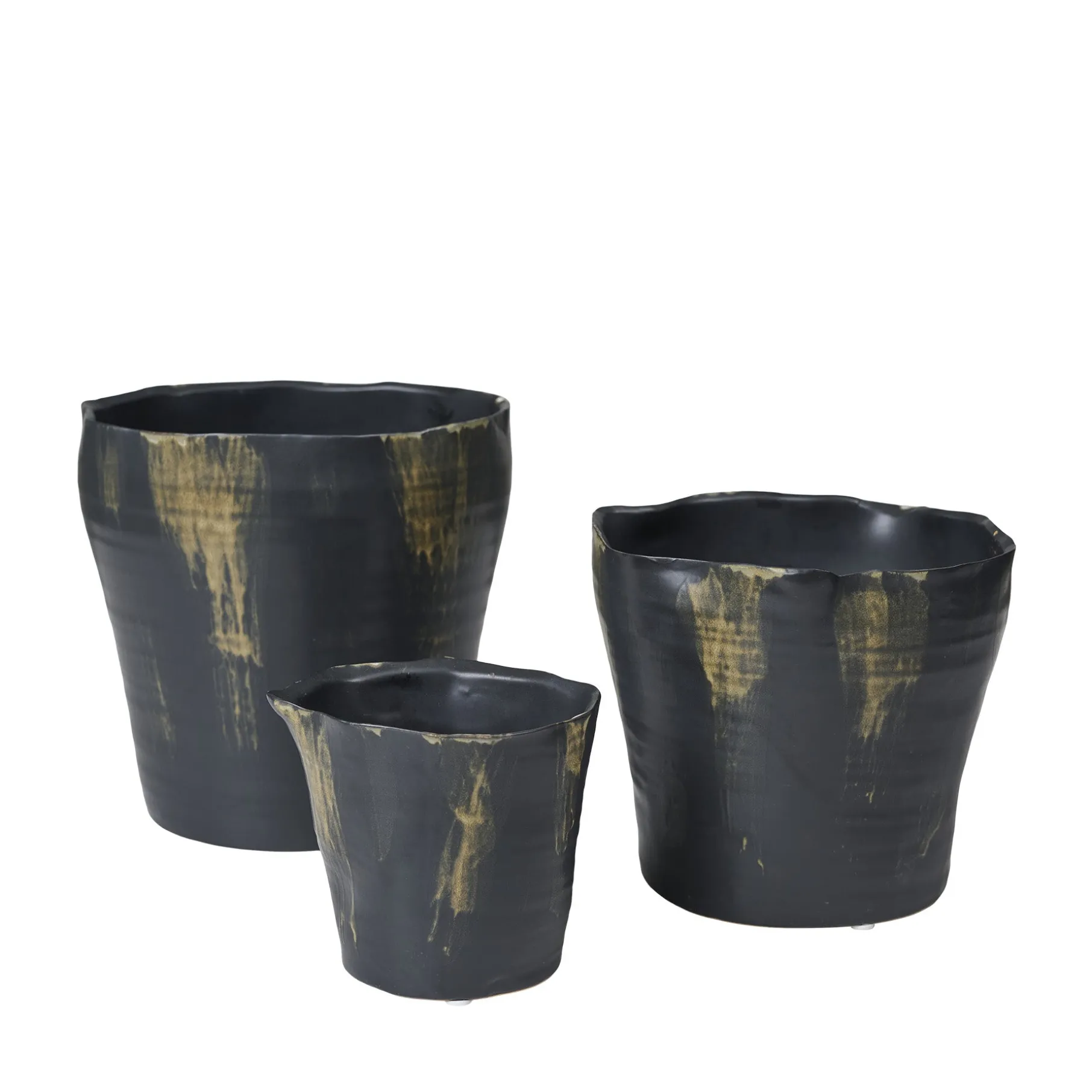 Sculpted urtepotte Ø17 cm