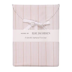 Sengetøj 140x200 cm sand/beige striber