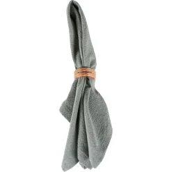 Servietring i egetræ - 4 stk