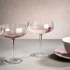 SØHOLM Sonja champagneskål raspberry