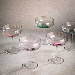 SØHOLM Sonja champagneskål petrol