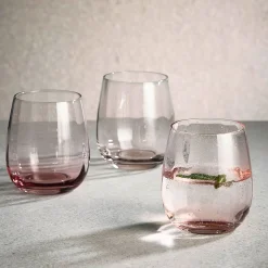 SØHOLM Sonja vandglas 2 stk raspberry