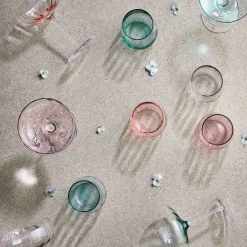 SØHOLM Sonja vandglas 2 stk petrol