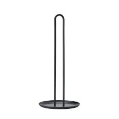 Singles køkkenrulleholder sort