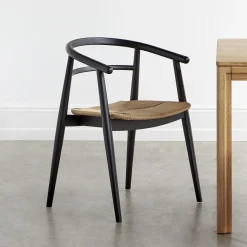 Søndervig spisebordsstol - Sort