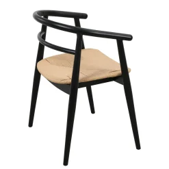 Søndervig spisebordsstol - Sort