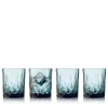 Sorrento whiskyglas 4 stk. blå