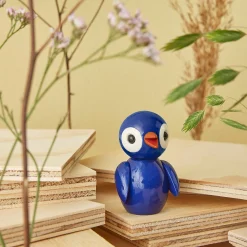 Spring Birds Dazzling Dark Blue