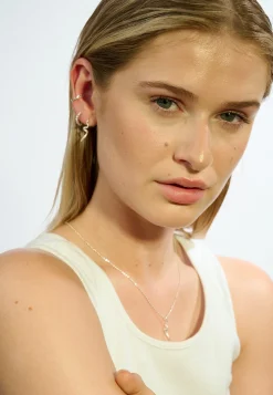 SRMini Spiral Øreringe - Børstet