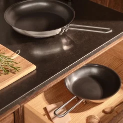 Stainless steel stegepande Ø20 cm Slip-Let