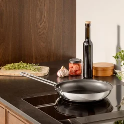 Stainless steel stegepande Ø24 cm