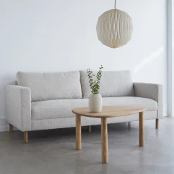 Stapleton II 3 pers. sofa - m. egetræsben