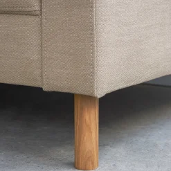 Stapleton II 3 pers. sofa - m. egetræsben