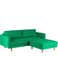 Stapleton Ottoman/puf grøn