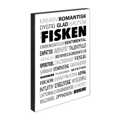 Stjernecollage Fisken