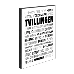 Stjernecollage Tvillingen