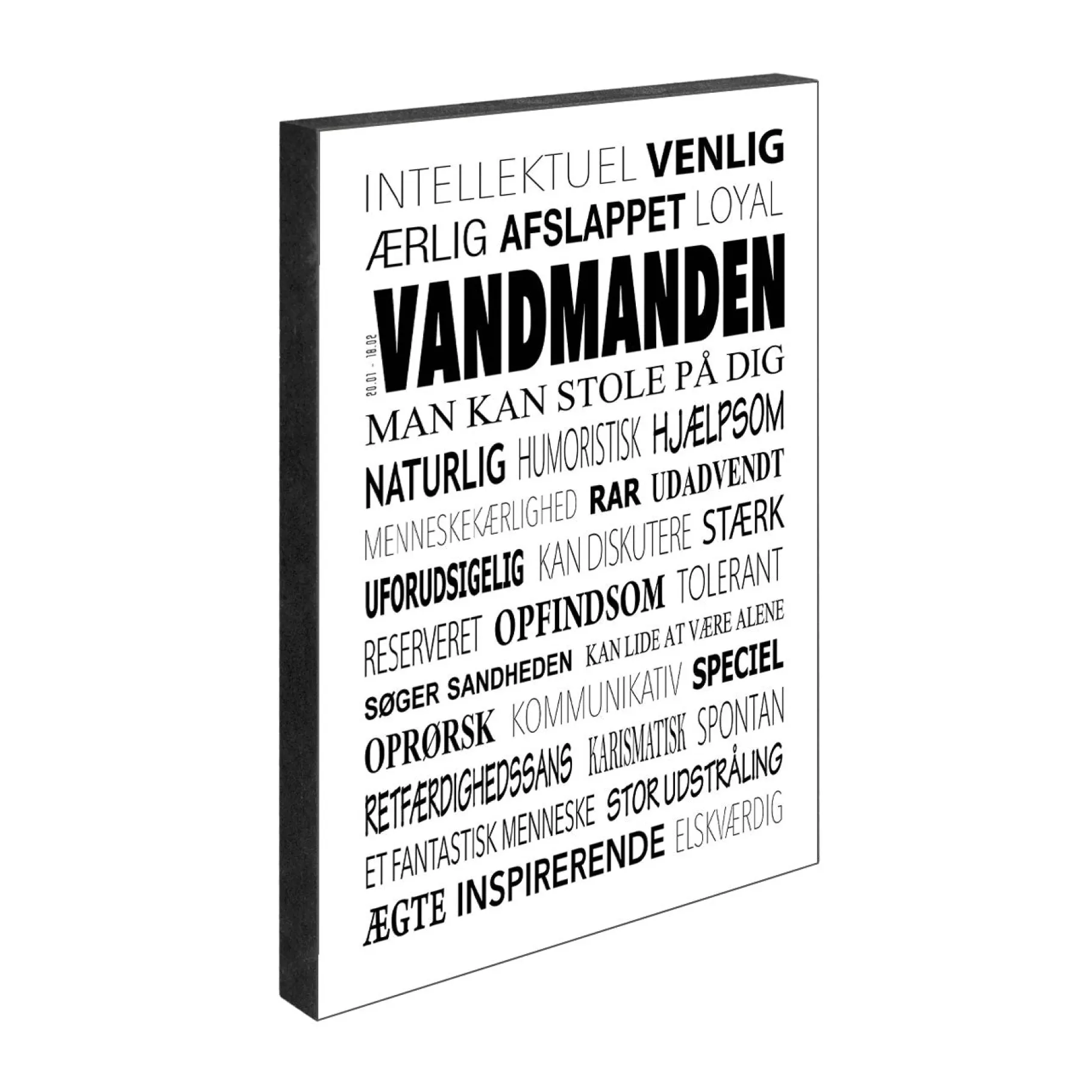 Stjernecollage Vandmanden