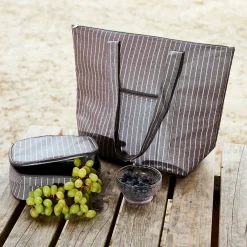 Stripe picnic køletaske
