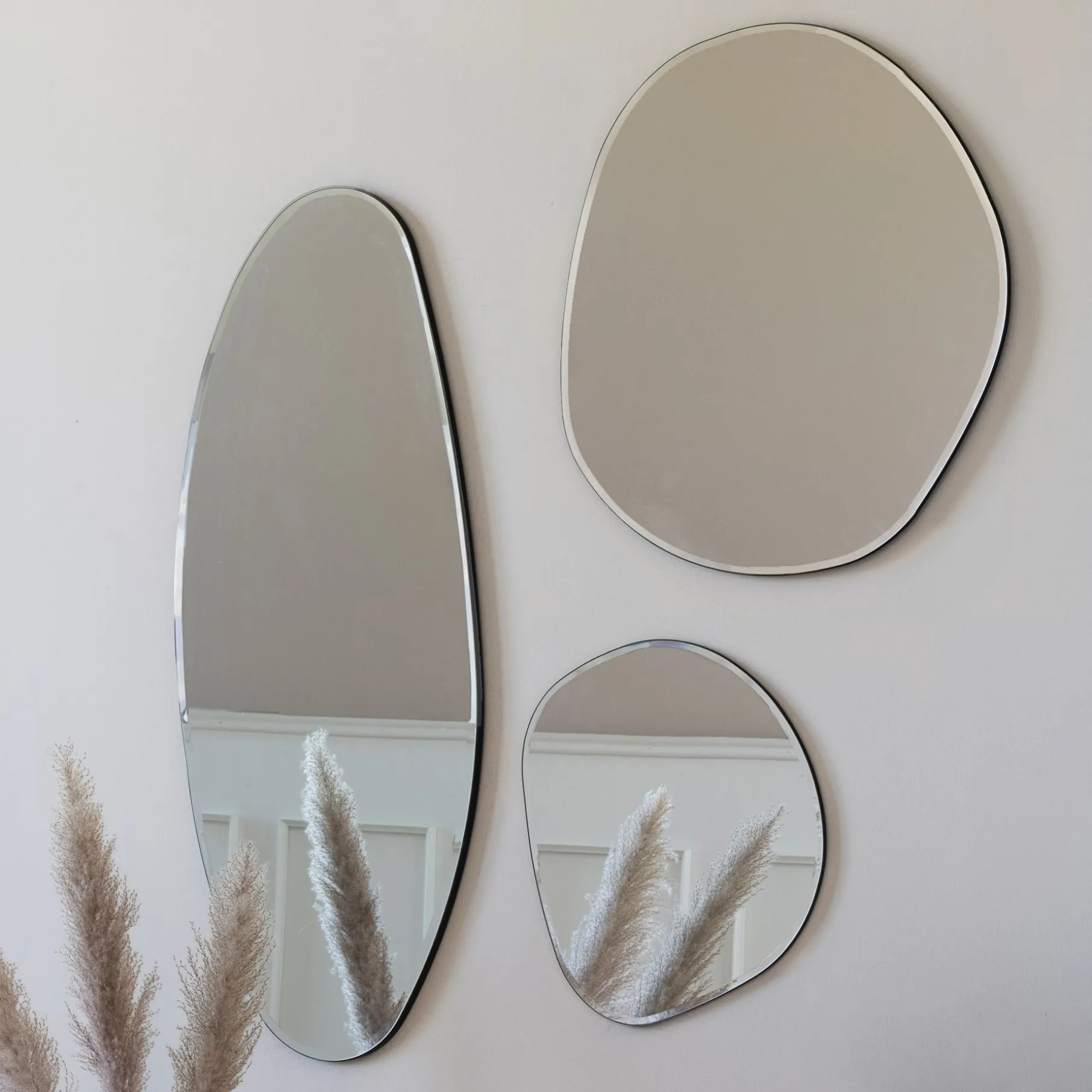 Terra spejl 50x50 cm