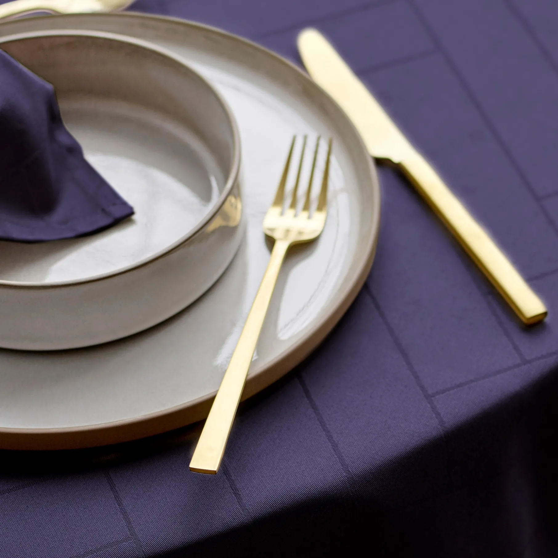 Tiles serviet damask 4 stk indigo